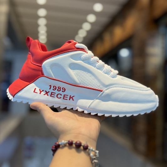 Handsome Versatile Running Keds - Red and White