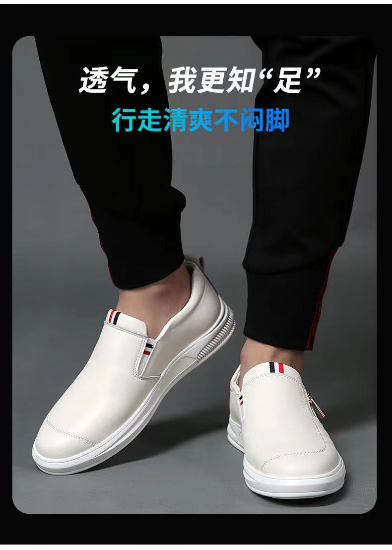 Trendy casual fashion shoes White color- Made in China