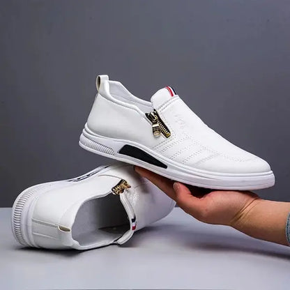 Trendy casual fashion shoes White color- Made in China